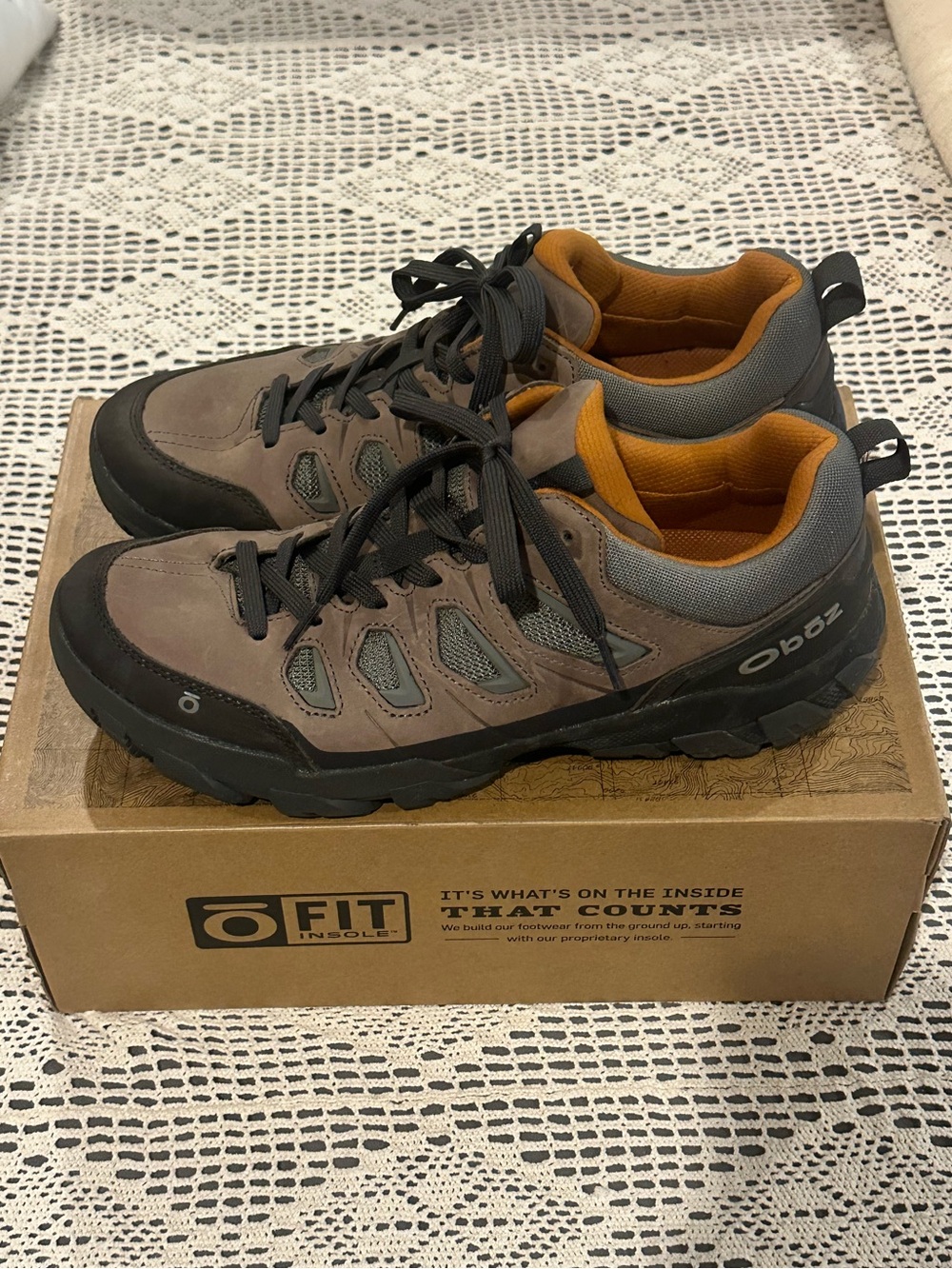 Obōz Men’s Sawtooth X Flow Hiking Shoes size 9.5 Worn One Time